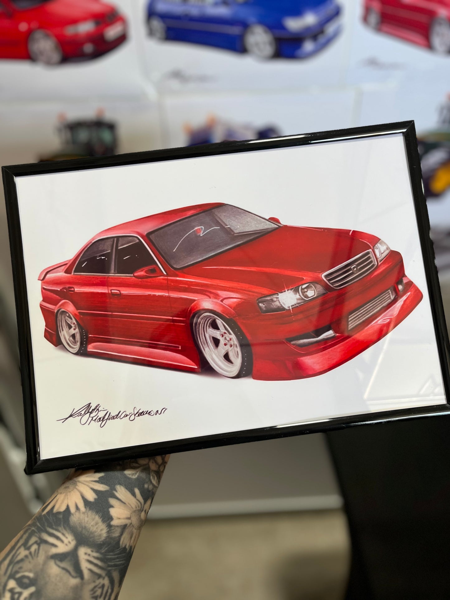 JZX100 Chaser Print