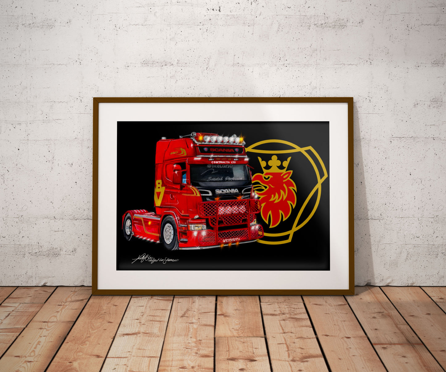 Exclusive Scania Print