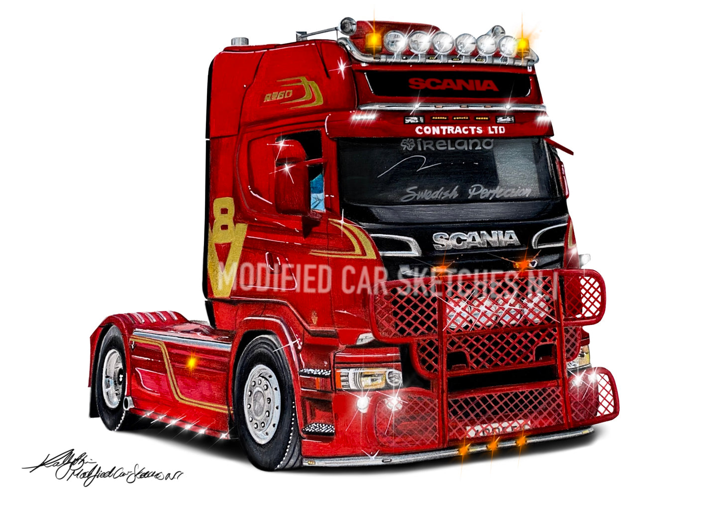 Scania Print R560