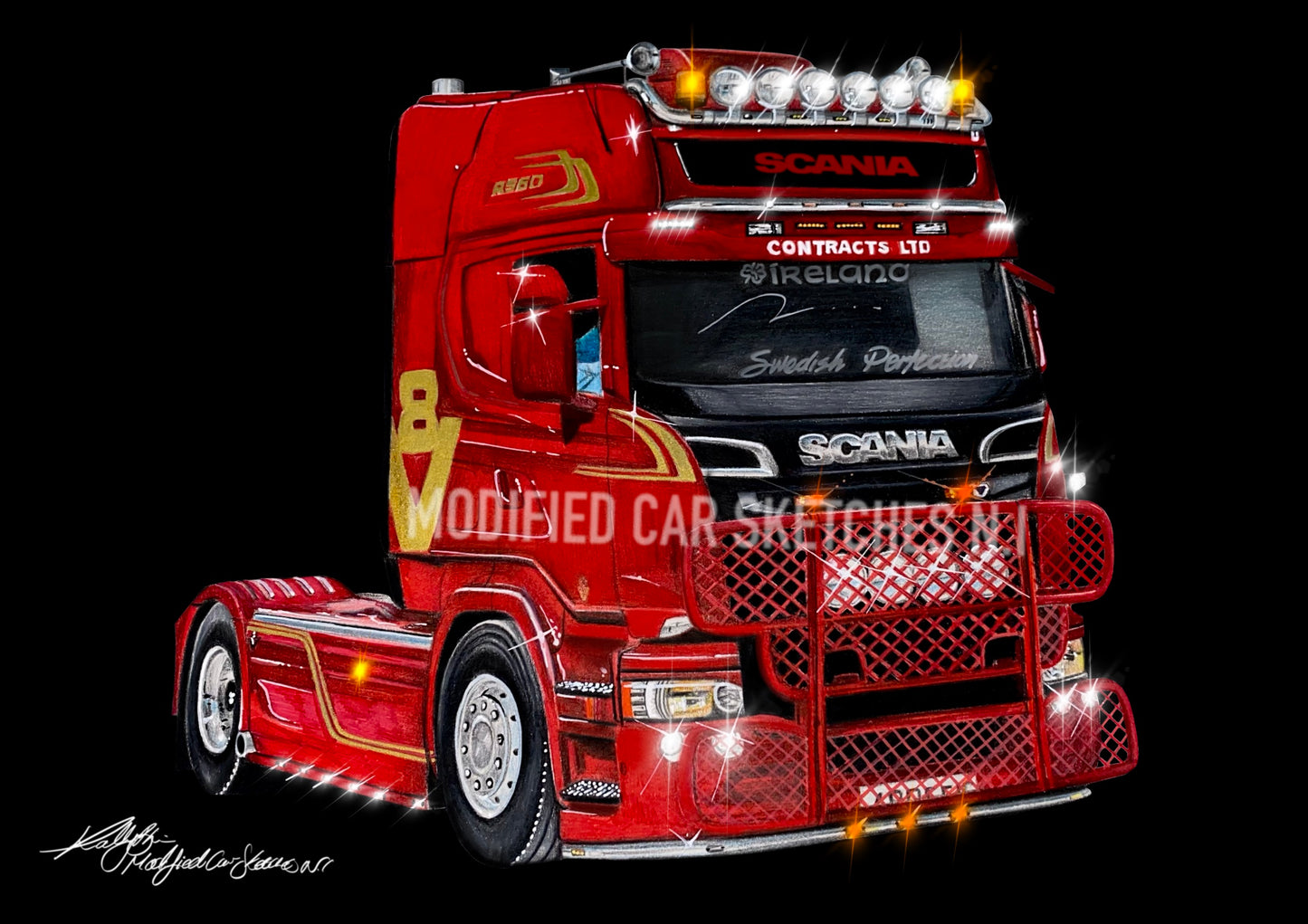 Scania Print R560