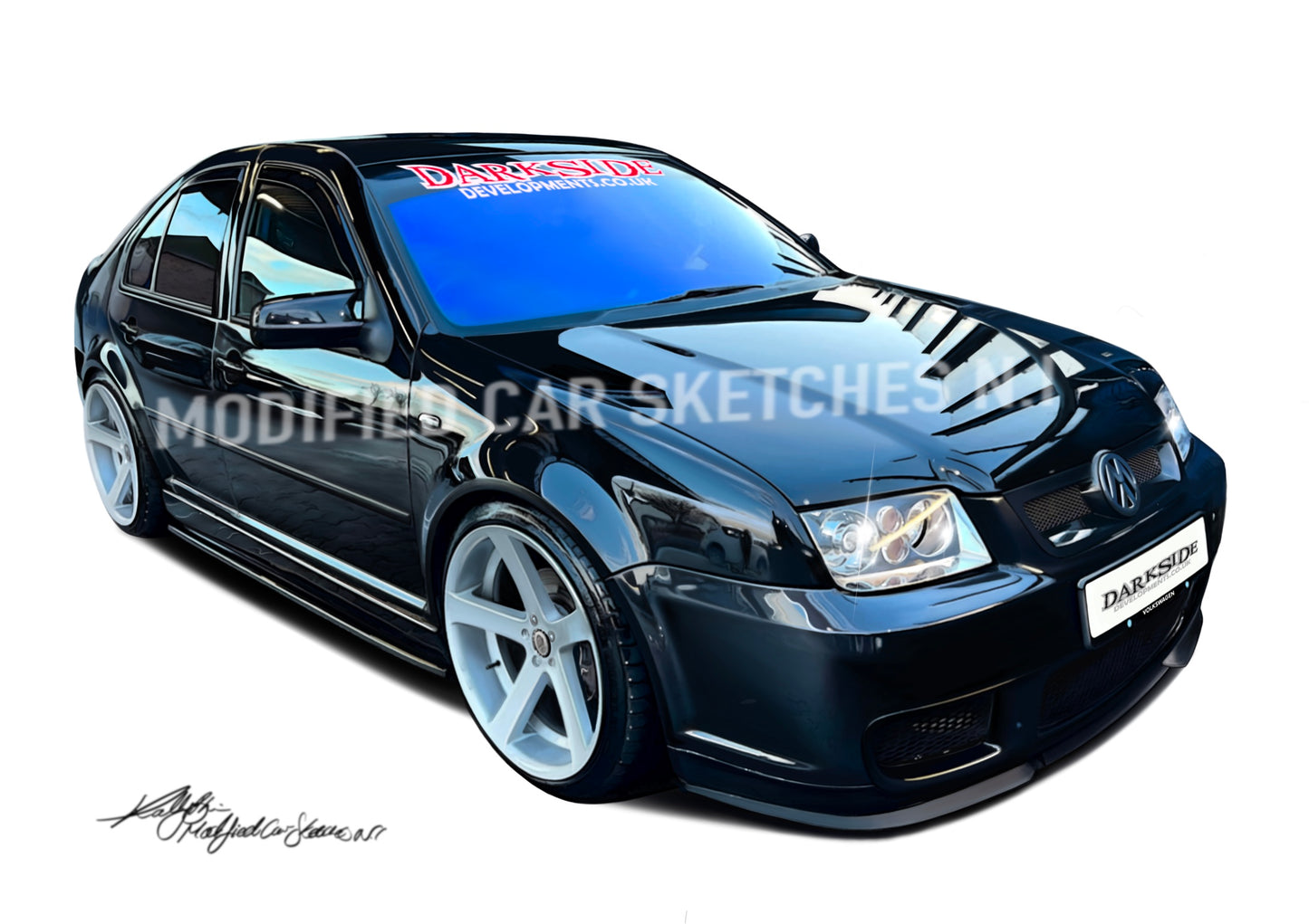 Volkswagen Bora Print