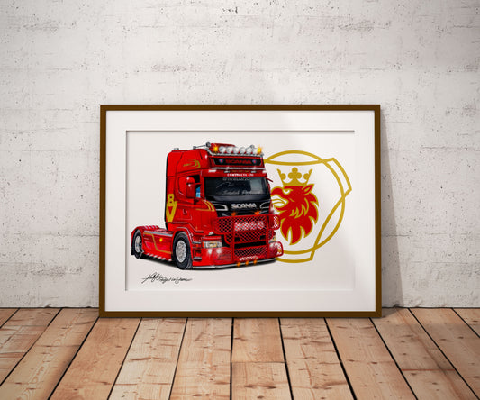 Exclusive Scania Print