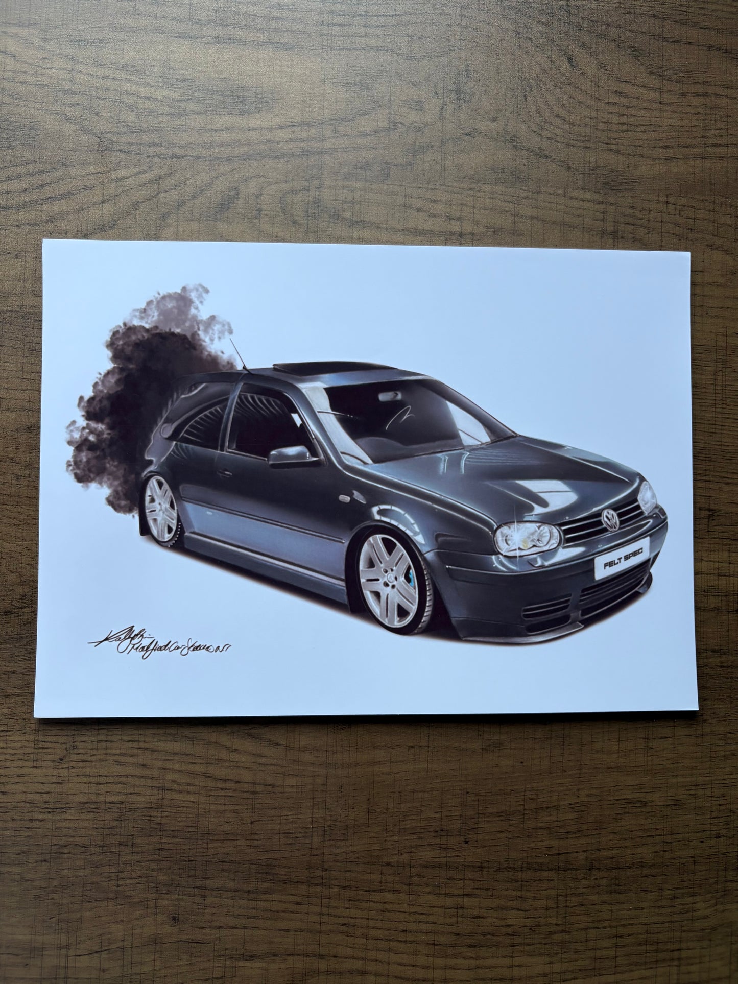 Mk4 Golf Print