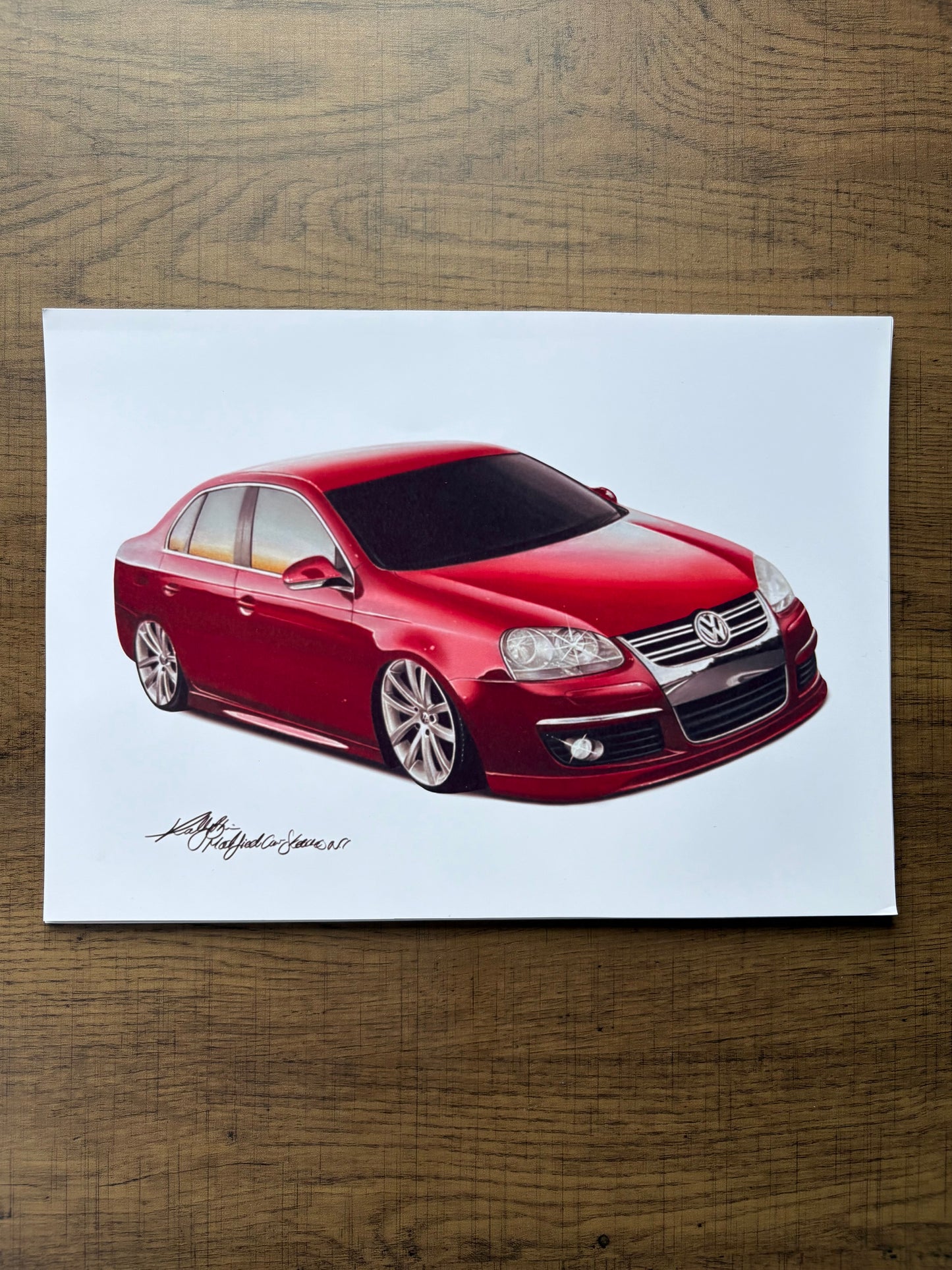 Mk5 Jetta Print