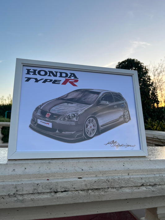 EP3 Honda Civic Print