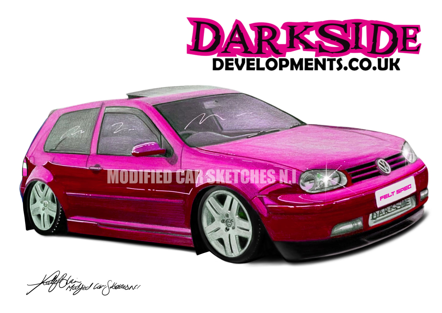 MK4 Golf Print