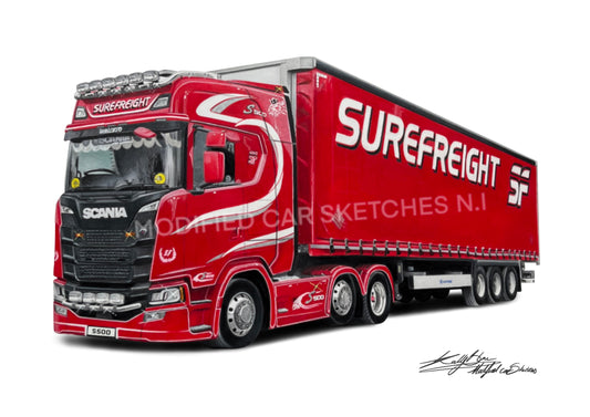 Scania S500 Print