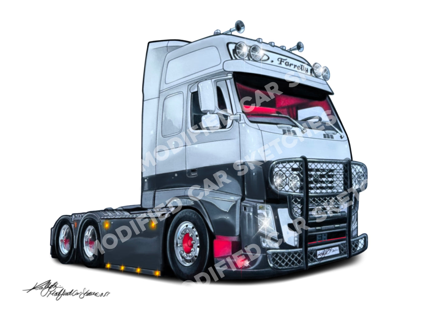 Farrelly Truck Print
