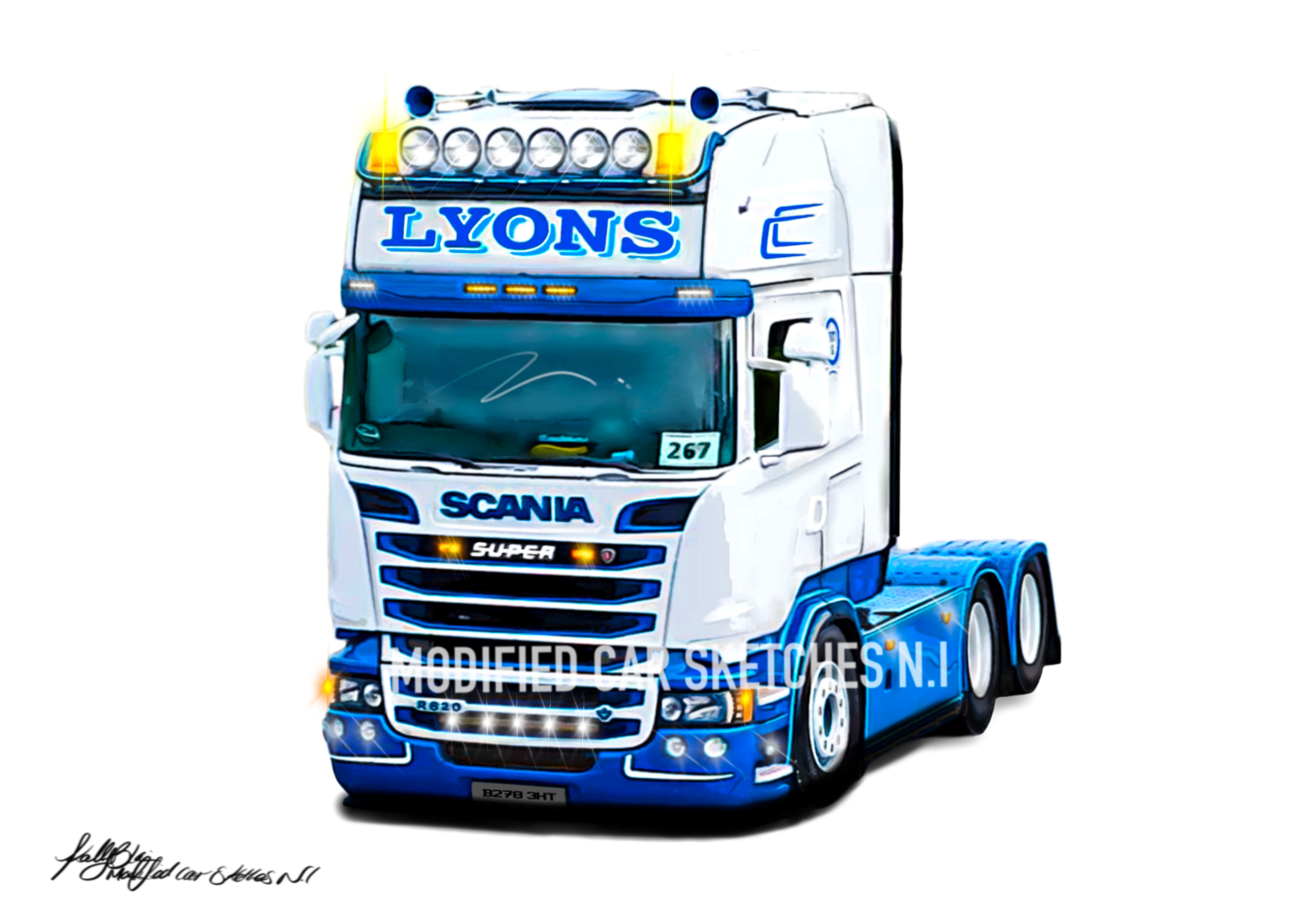 Scania R620 Print – My Store