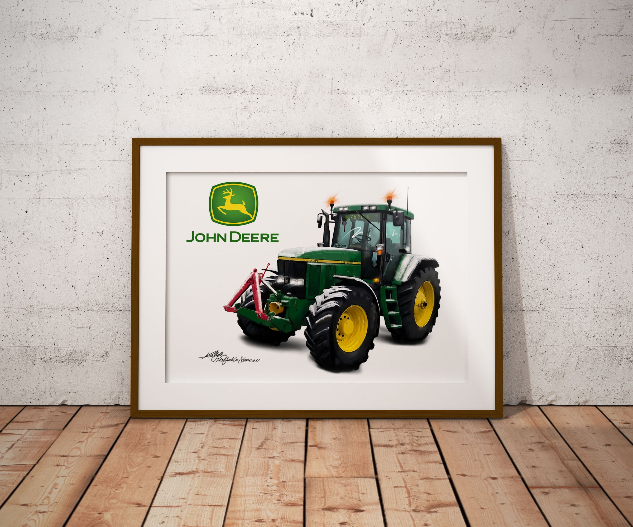 John Deere 7810 Print