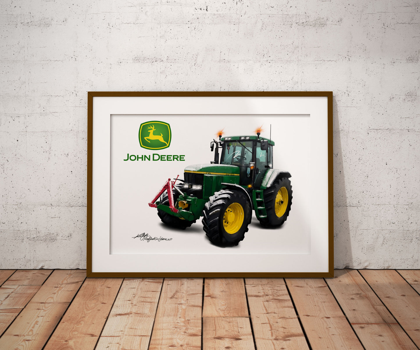 John Deere 7810 Print