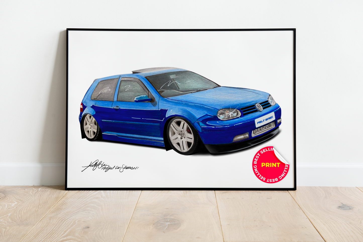 MK4 Golf Print