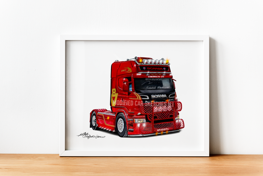 Scania Print R560