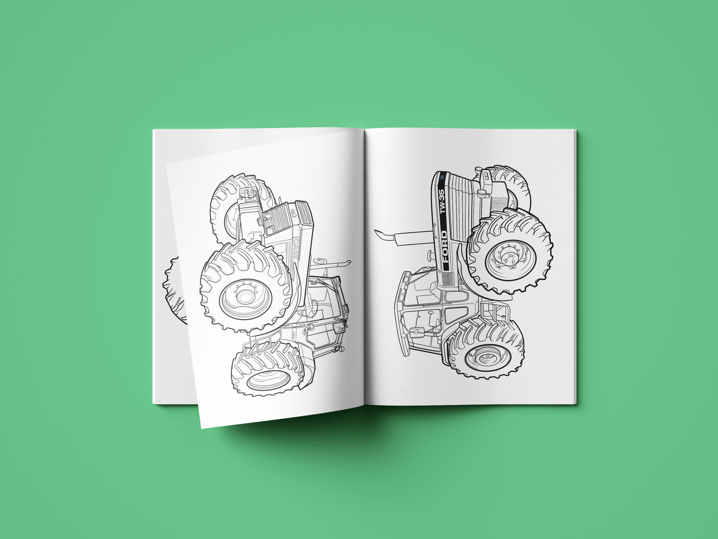 Tractor Colouring Book (PRE ORDER)